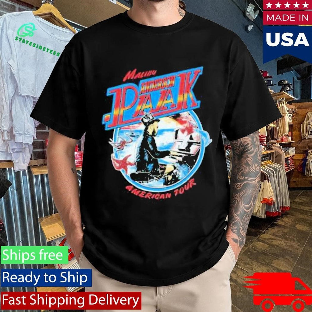 Anderson Paak Malibu Badge Tour Youth Shirt