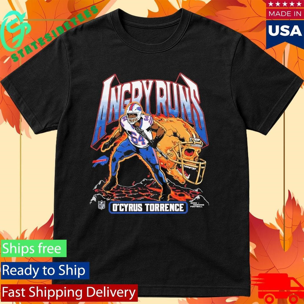 Angry Runs O’Cyrus Torrence Shirt