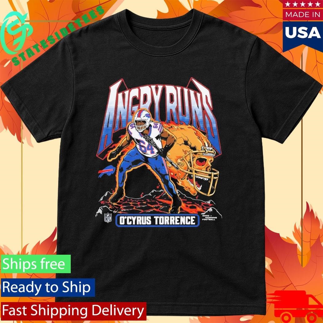 Angry Runs O’Cyrus Torrence Shirt