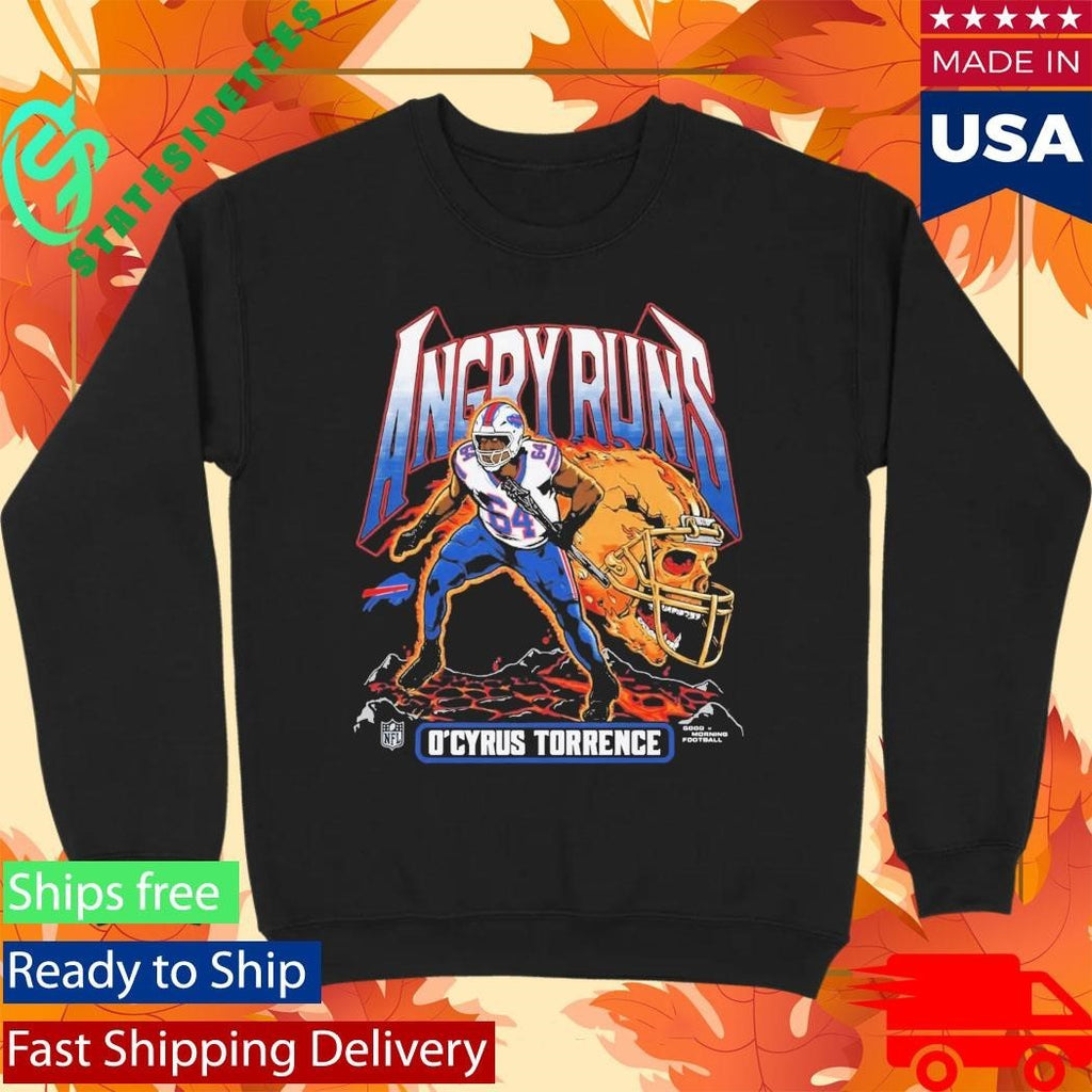 Angry Runs O’Cyrus Torrence Shirt
