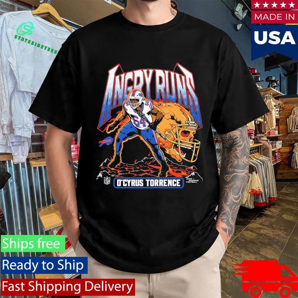 Angry Runs O’Cyrus Torrence Shirt