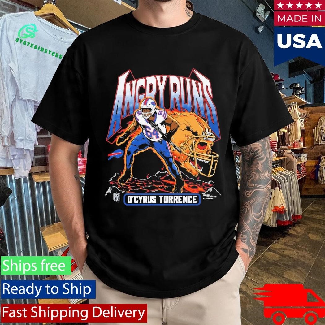 Angry Runs O’Cyrus Torrence Shirt
