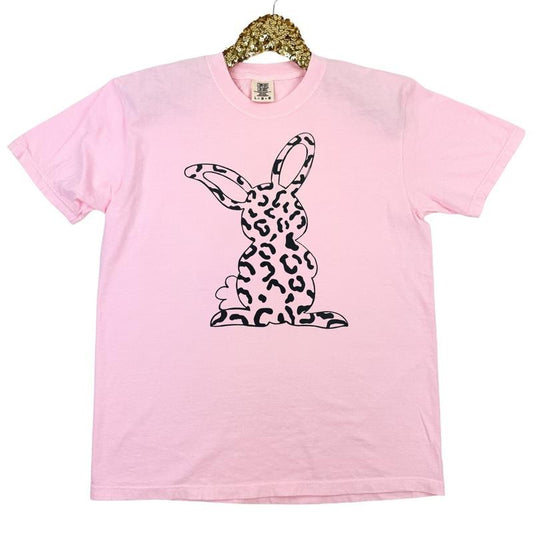 Animal Print Bunny Comfort Colors T-Shirt