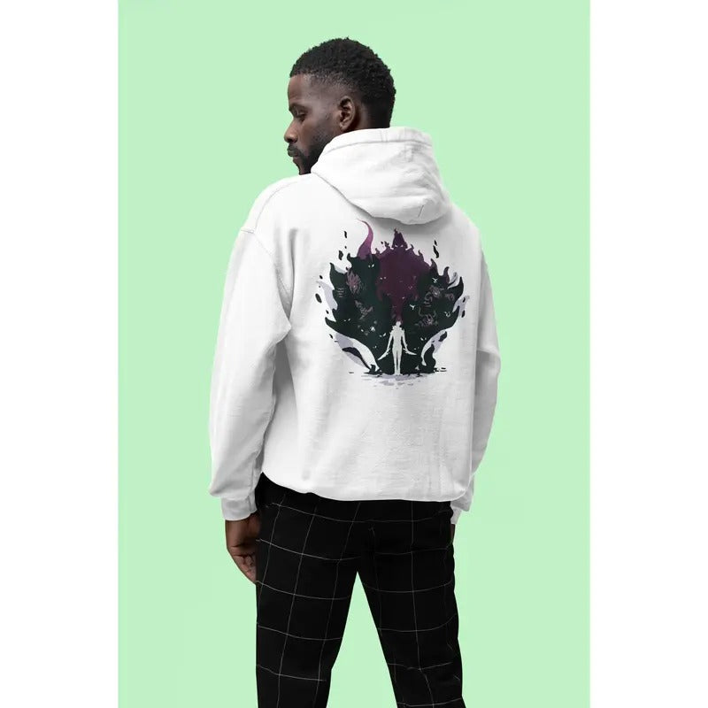 Anime Arise Solo Leveling Inspired (2side) Hooded Sweater Anime Gift Sung Jinwoo Shadow Monarch Solo Level Hoodie Anime...