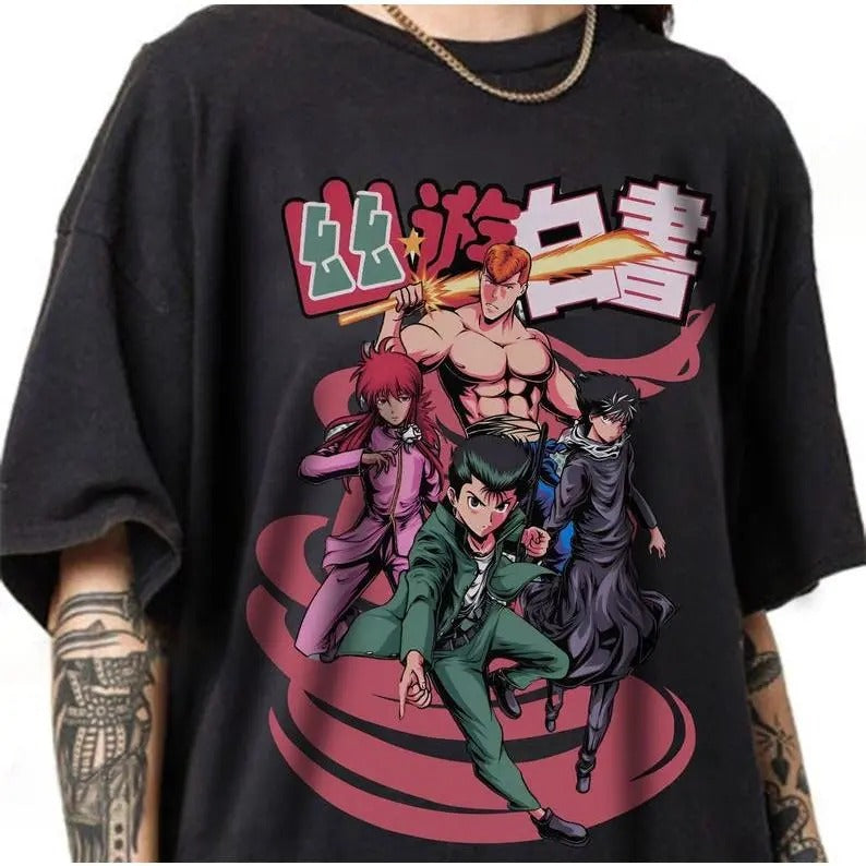 Anime Shirt, Manga Anime T-Shirt, Anime Lovers Shirt, Comfort Colors Shirt, Unisex T-shirt, Graphic Anime Tee, Aesthetic Anime, Gift for Him