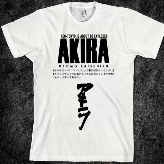 Anime, Akira T-shirt, Japanimation, samurai, videogame, ninja, japan, kaneda