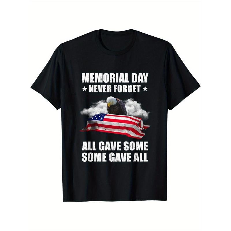Anniversary Never Forget Spiky hair fighters Give Some Some Give Everything T-shirt, fun retro print high quality short...
