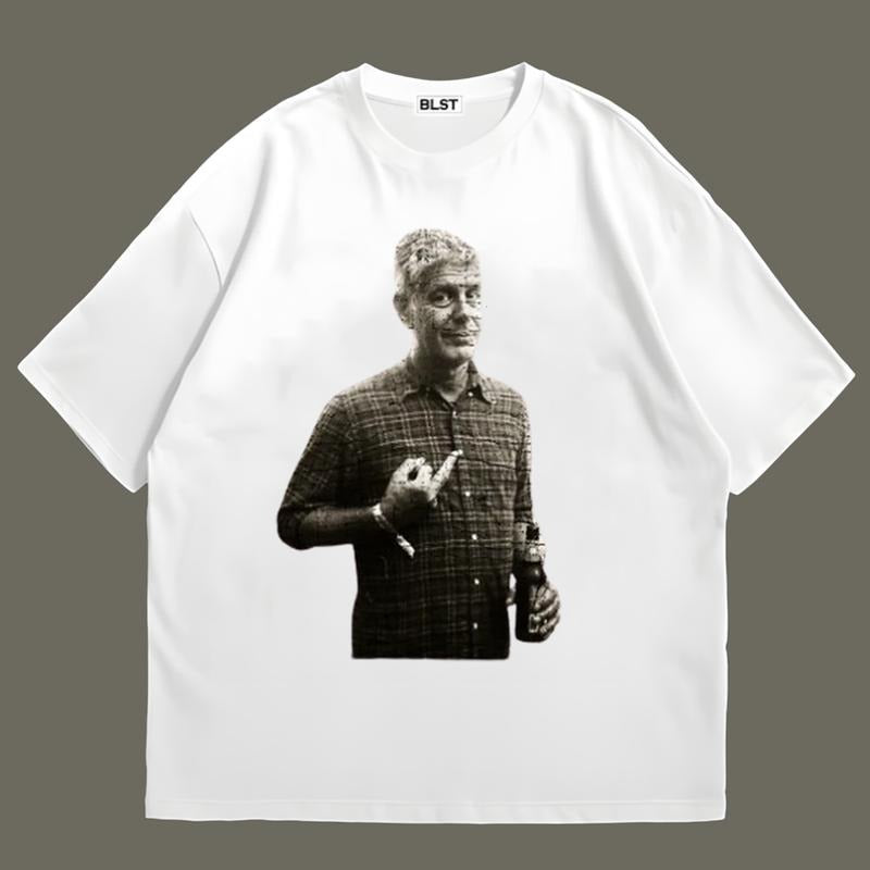 Annthothny Bourdain Legendary Chef T-Shirt Cotton and Machine Washable Hoodie, Sweatshirt | DripVista.com