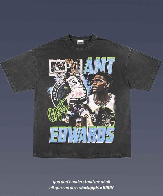 Anthony Edwards  Tee | Vintage Tee Graphic T-Shirt Sweatshirt Hoodie | Sport Tee - Gift For Fan 1.29