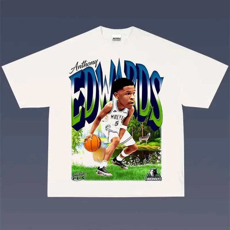 Anthony Edwards 1.36  Tee | Vintage Tee Graphic T-Shirt Sweatshirt Hoodie | Sport Tee - Gift For Fan