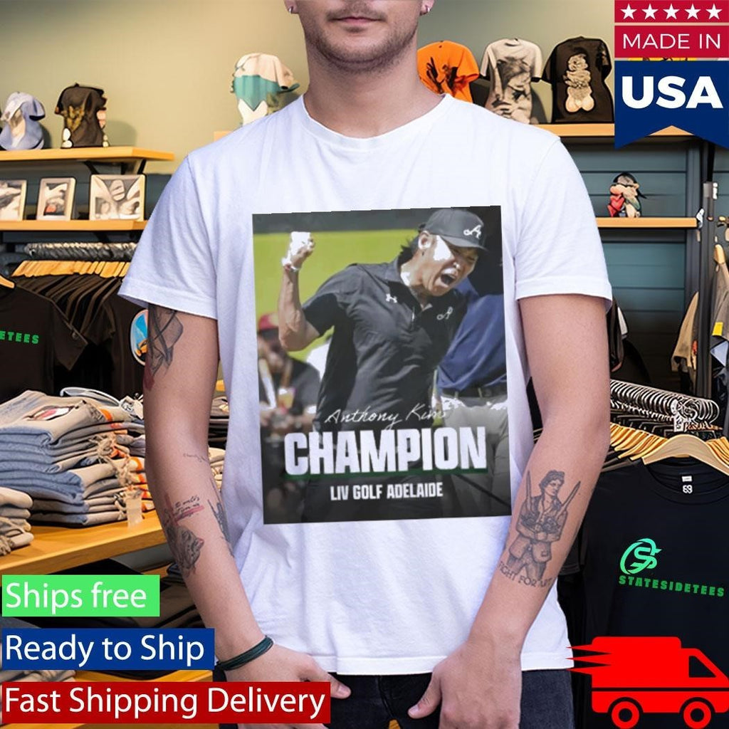 Anthony Kim LIV Golf Adelaide Champion 2026 Shirt
