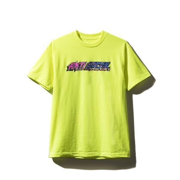 Anti Social Social Club Exclusive Motor Sport Yellow Tee(ASST305) Mens Size S-XL