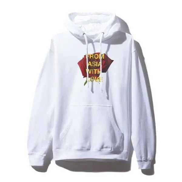 Anti Social Social Club From Asia With Love White Hoodie (ASSW442) Men Size S-XL