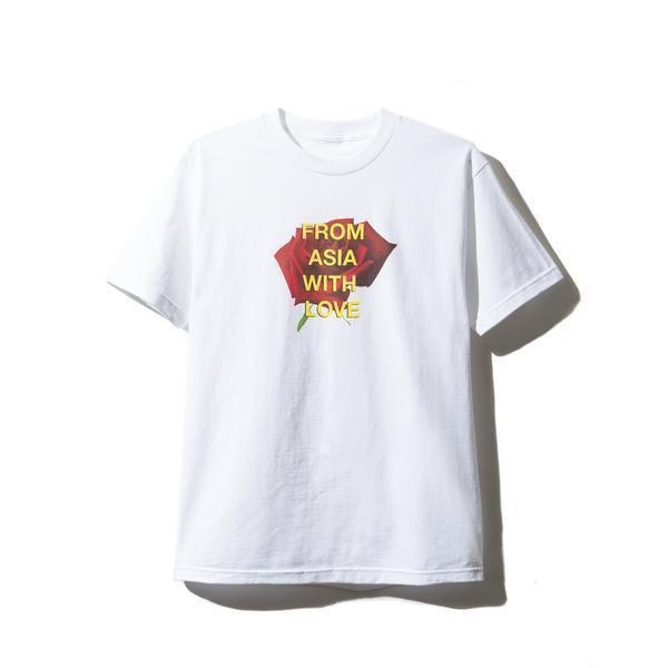 Anti Social Social Club From Asia With Love White (ASST298) Men's Size S-XL