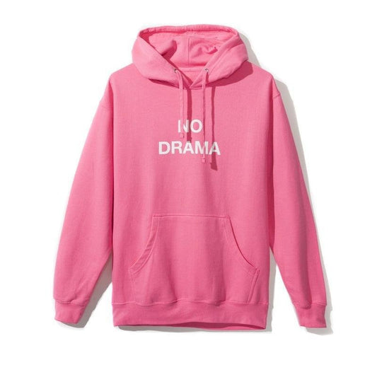 Anti Social Social Club No Drama Dramatic Hoodie Pink (ASSW385) Men Size S-XL