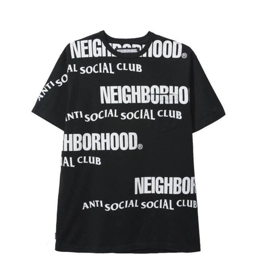Anti Social Social Club x Neighborhood In Tears Black Tee (ASST392) Mens S-XL
