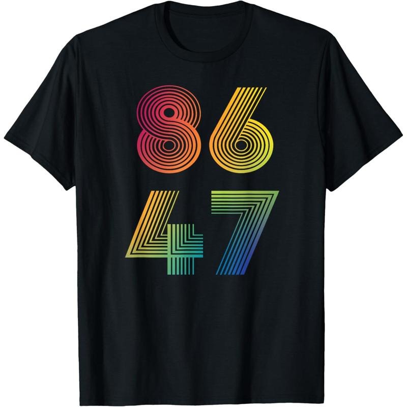 Anti Trump 8647 86 47 Impeach 47 Anti-Trump President Retro T-Shirt Hoodie, Sweatshirt | DripVista.com