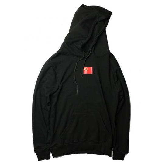 Antisocial Social Club China Hoody Black Red