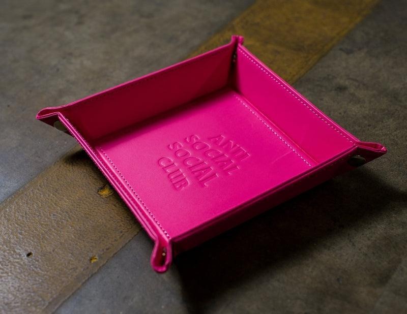 Antisocial Social Club Leather Tray Pink (ASSP002) One Size