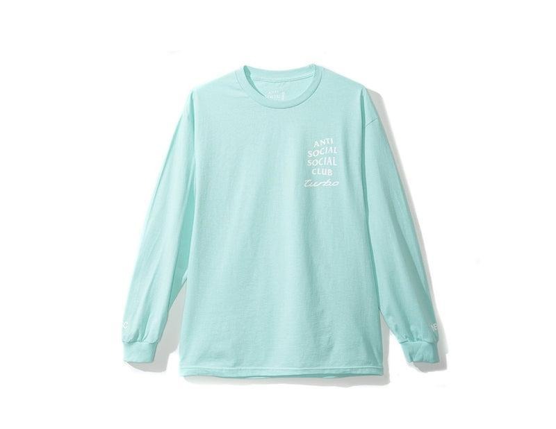 Antisocial Social Club X Neighborhood Turbo Aqua Crewneck