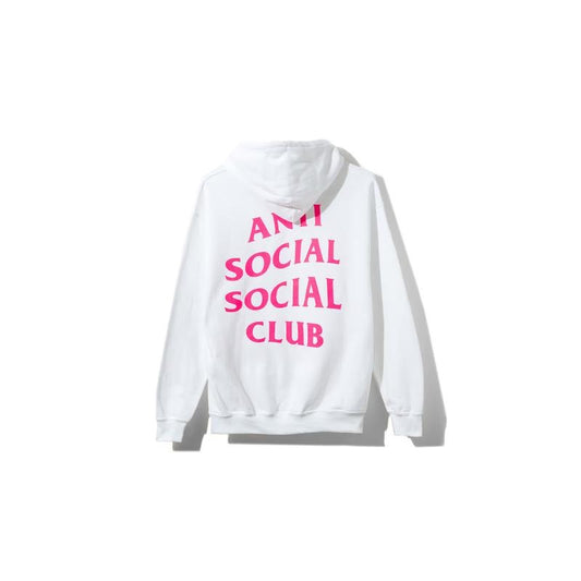Antisocial Social Club Zip Up White Pink