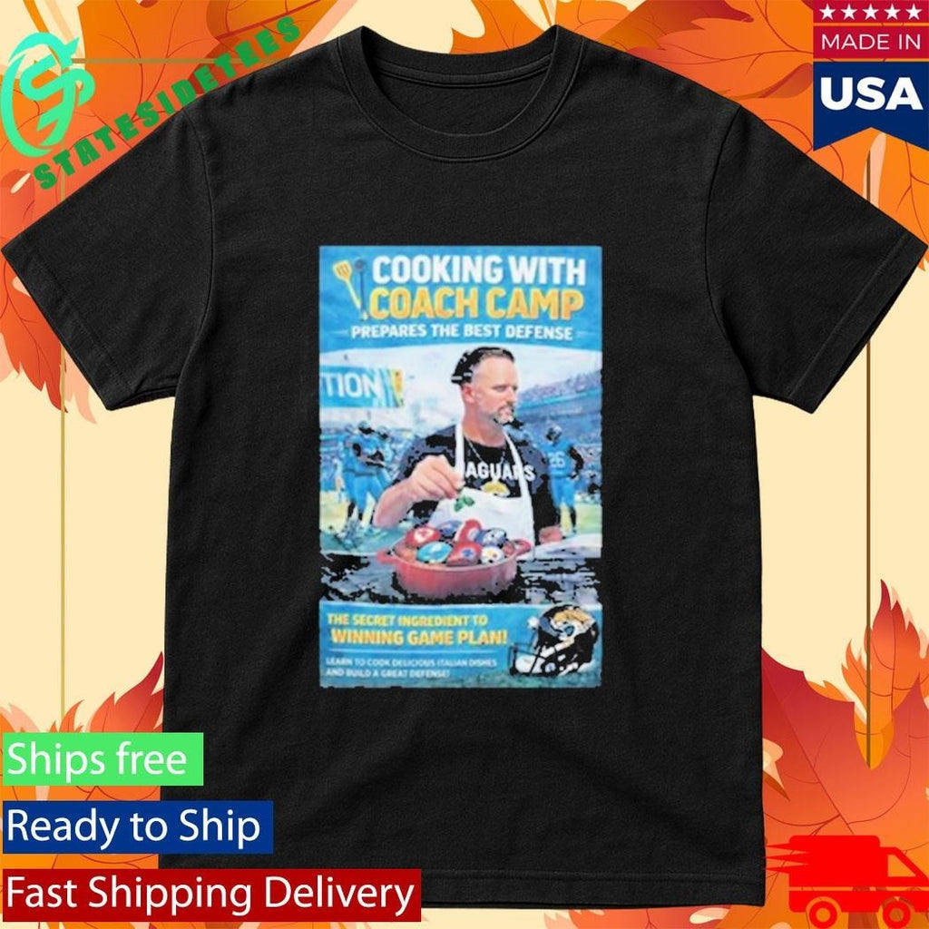 Antonio Johnson Cooking With Coach Camp Shirt