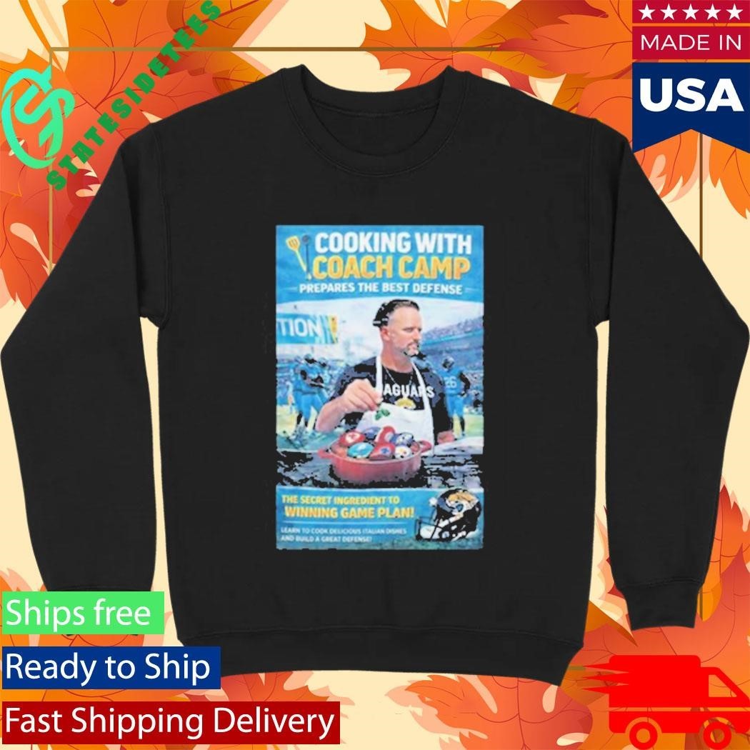 Antonio Johnson Cooking With Coach Camp Shirt