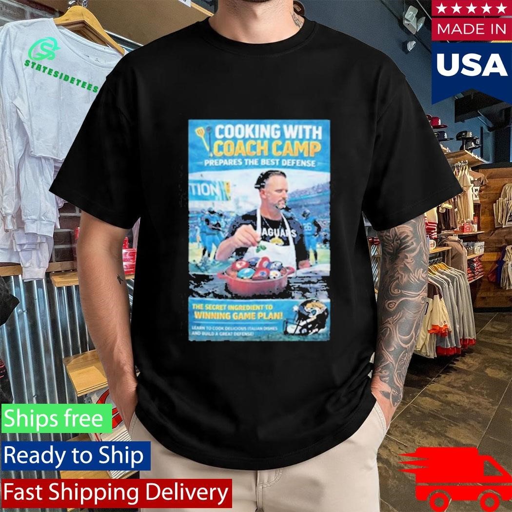 Antonio Johnson Cooking With Coach Camp Shirt