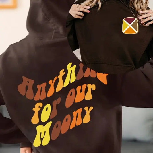 Anything For Our Moony Marauders Sweatshirt, Moony Toast Marauders Era, Light Academia Dark Academia Wizard Bookish Wolfstar Aesthetic Clothes Reading Shirt Book Merch Lupin, Wolfstar Remus Sirius