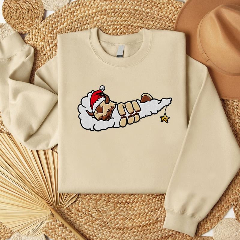 Appa Embroidered Sweatshirt, Avatar Cute Tshirt, Embroidery Gift for Fans, Trending Tee