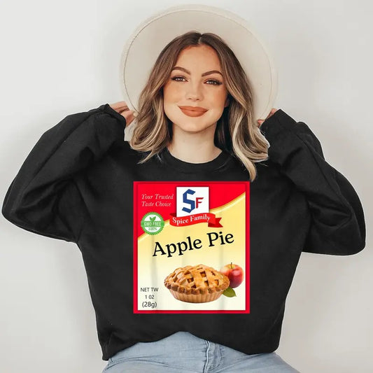 Apple Pie Condiment Costume Holiday Spice Costumes Sweatshirt