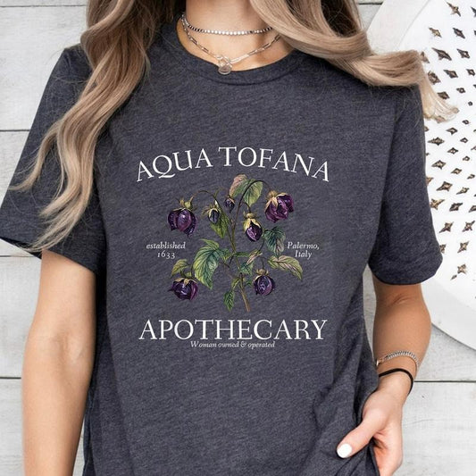 Aqua Tofana Shirt, Aqua Tofana Apothecary Shirt, Poison The Patriarchy Shirt, Funny Feminist Shirt, Womens Rights Shirt, Pro Choice Shirt style 02