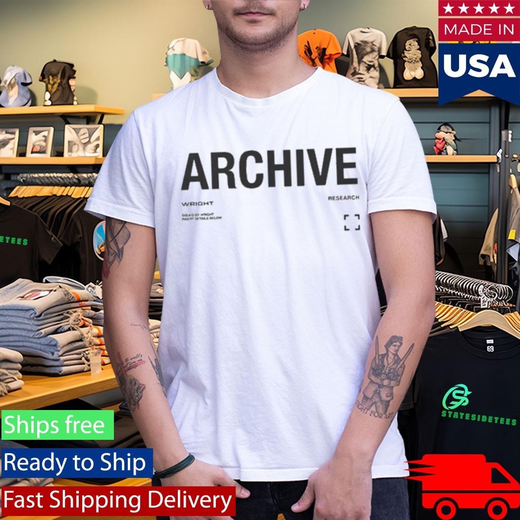 Archive Wright Research Shirt