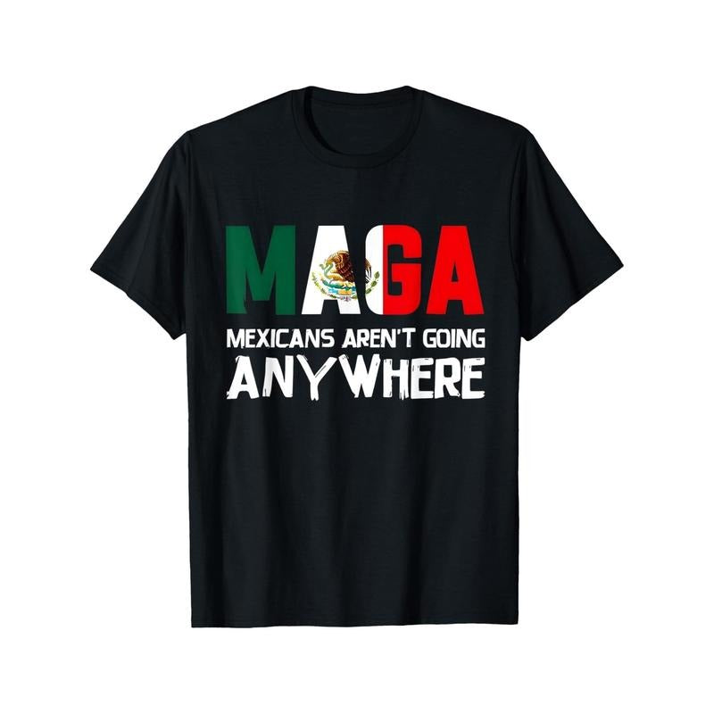 Aren'Lightsaber brand Going Anywhere Mexico Mexican Pride Print Lightsaber brand-Shirt, Casual Short Sleeve Top For...