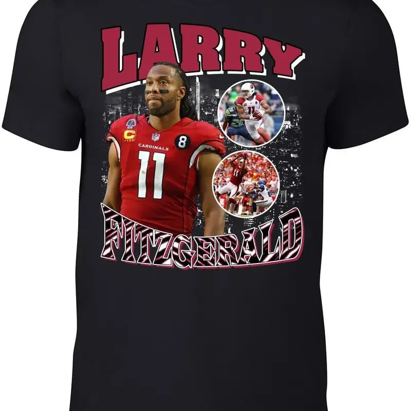 Arizona Larry Fitzgerald Bootleg Style T-Shirt