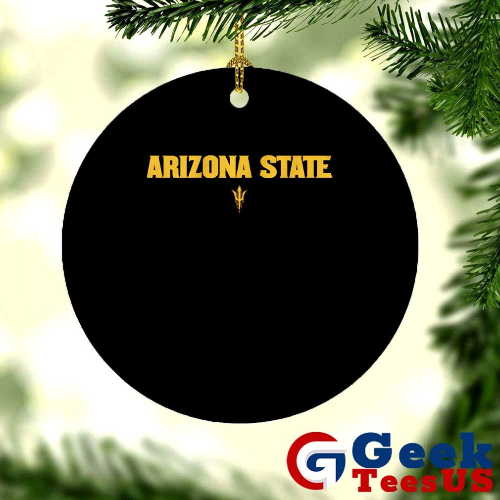 Arizona State Sun Devils wordmark logo shirt