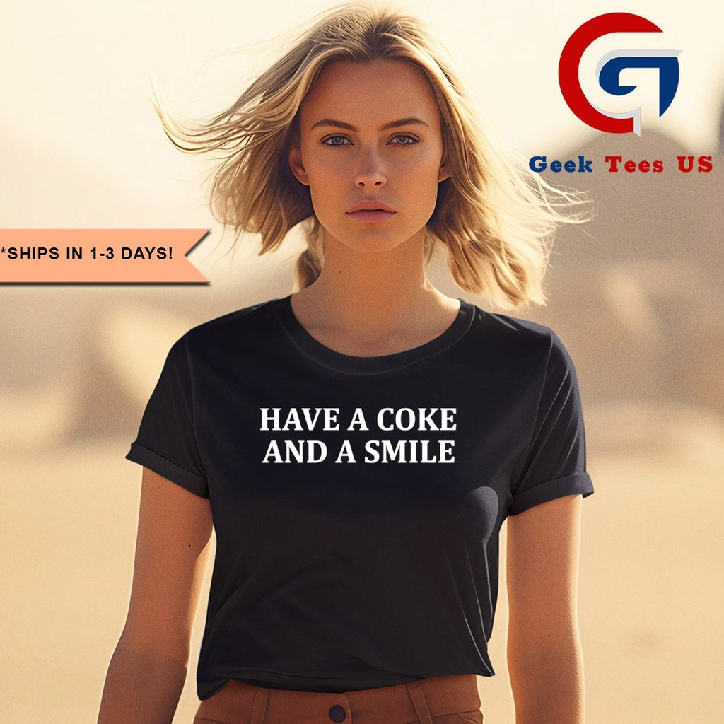 Arizona colleges have a coke and a smile ladies’ flowy cropped shirt
