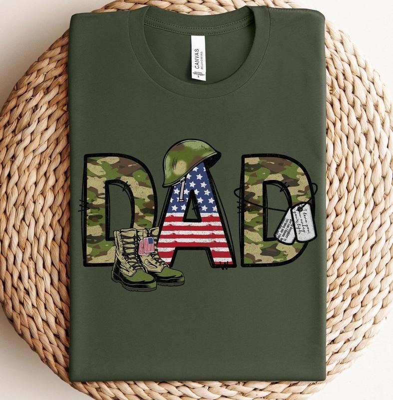 Army Dad Gift, Deployment Gift,Father Day Army Dad Shirt, Homecoming Gift,Proud Army Dad, Military Family, Military Dad Gift,Father Day Gift