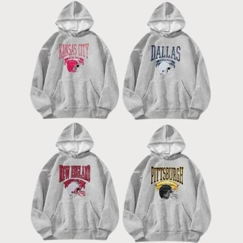 Ash Grey Color Spiky hair fighters Team Spiky hair fighters Hoodie Vintage Spiky hair fighters Big Words Logo Hoodie...