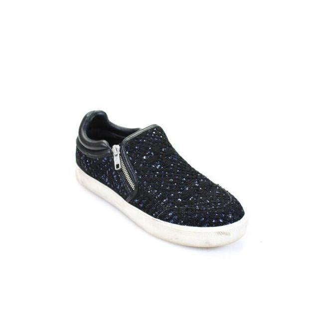 Ash Intense Bis Womens Slip On Black Sequins 350391 Size EU36-41