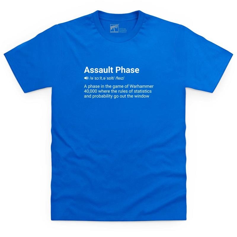 Assault Phase Definition T Shirt - WARHAMMER MERCH