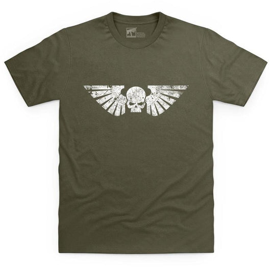 Astra Militarum Battleworn Insignia T Shirt - WARHAMMER MERCH