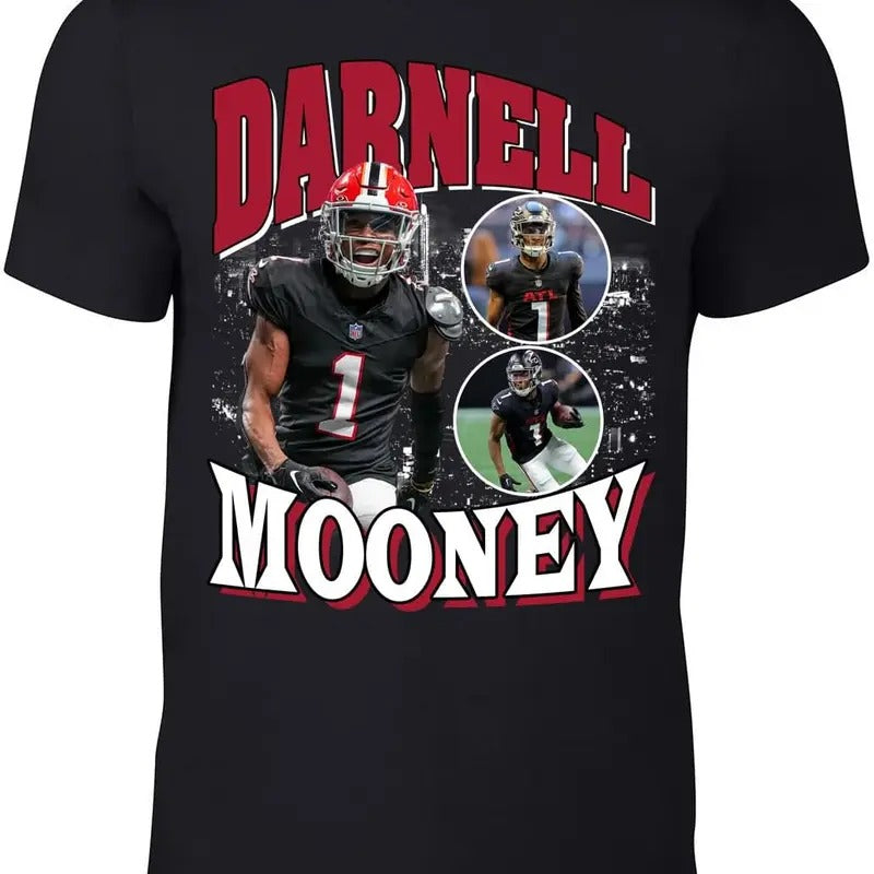Atlanta Darnell Mooney Bootleg Style T-Shirt