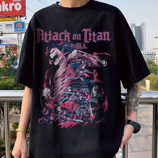 Attach On Titan Anime Tee, Shingeki no Kyojin Anime T-Shirt Sweatshirt, Hoodie, Comfort Colors