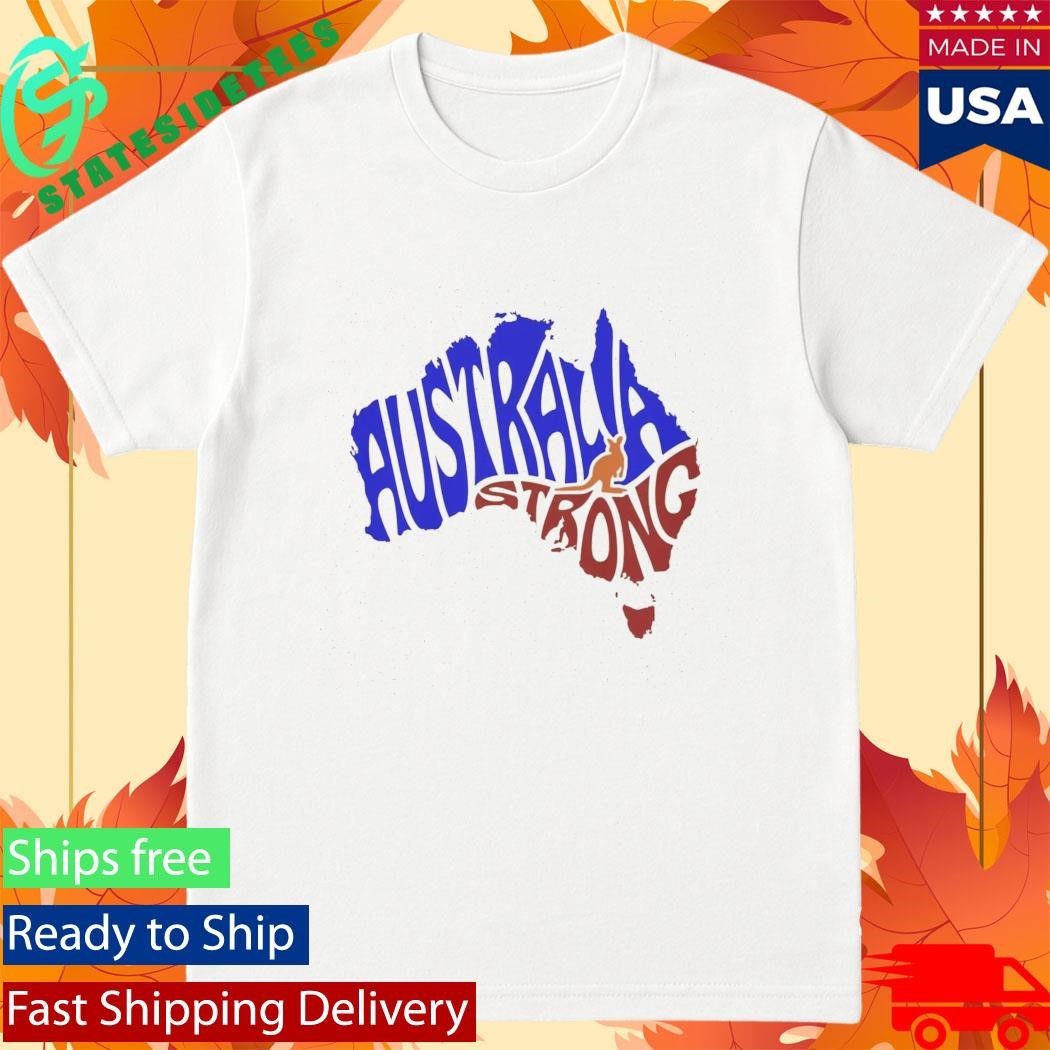 Australia Strong Map Shirt