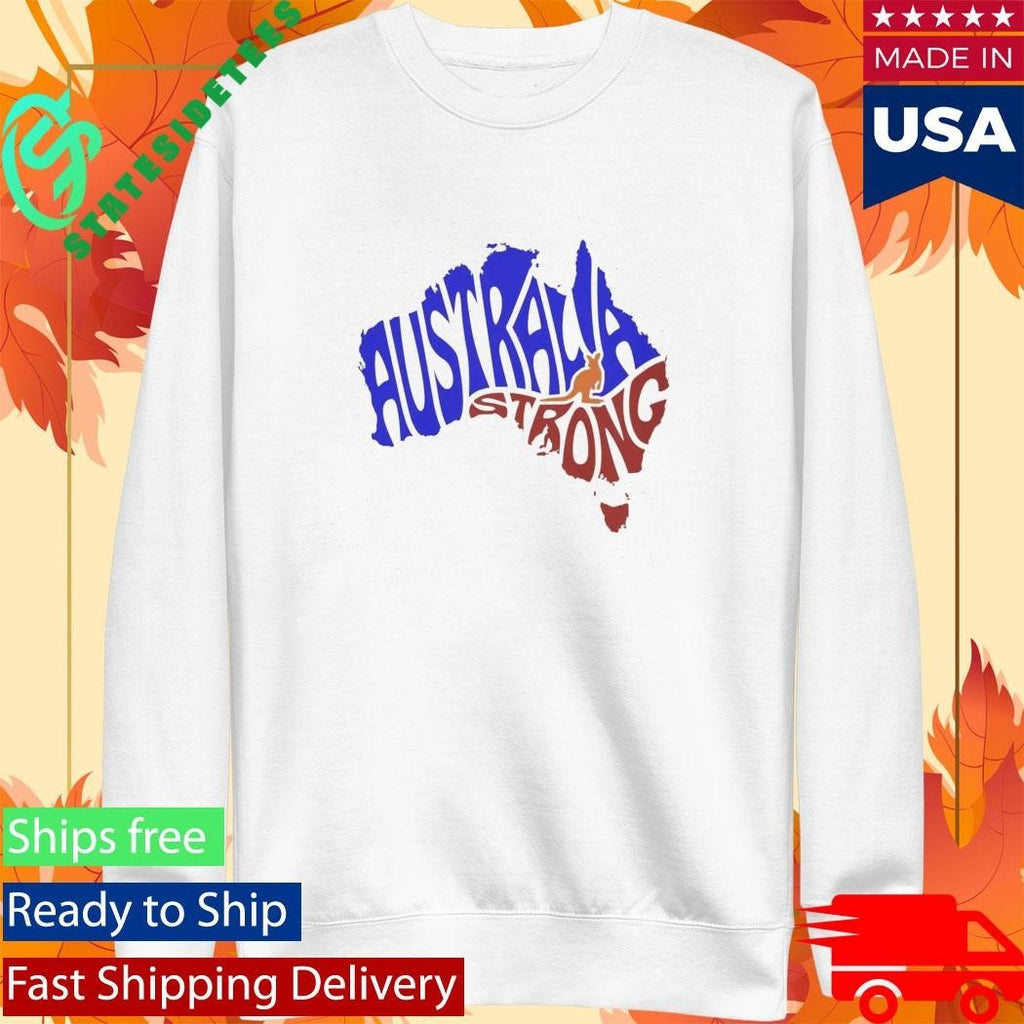 Australia Strong Map Shirt