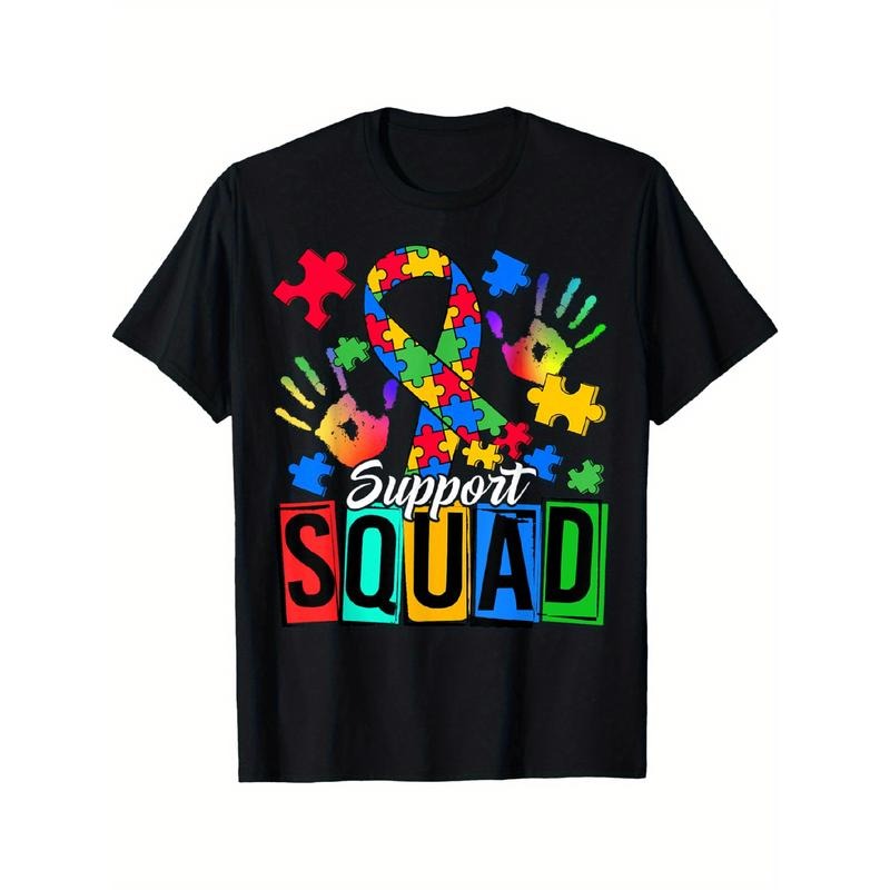 Autism Awareness Autism Support Squad Family T-Shirt Hoodie, Sweatshirt | DripVista.com