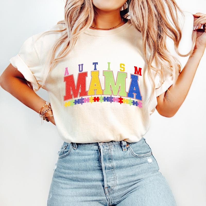 Autism Mama T-Shirt, Autism Awareness T-Shirt, Autism Advocate T-Shirt, Gift Ideas