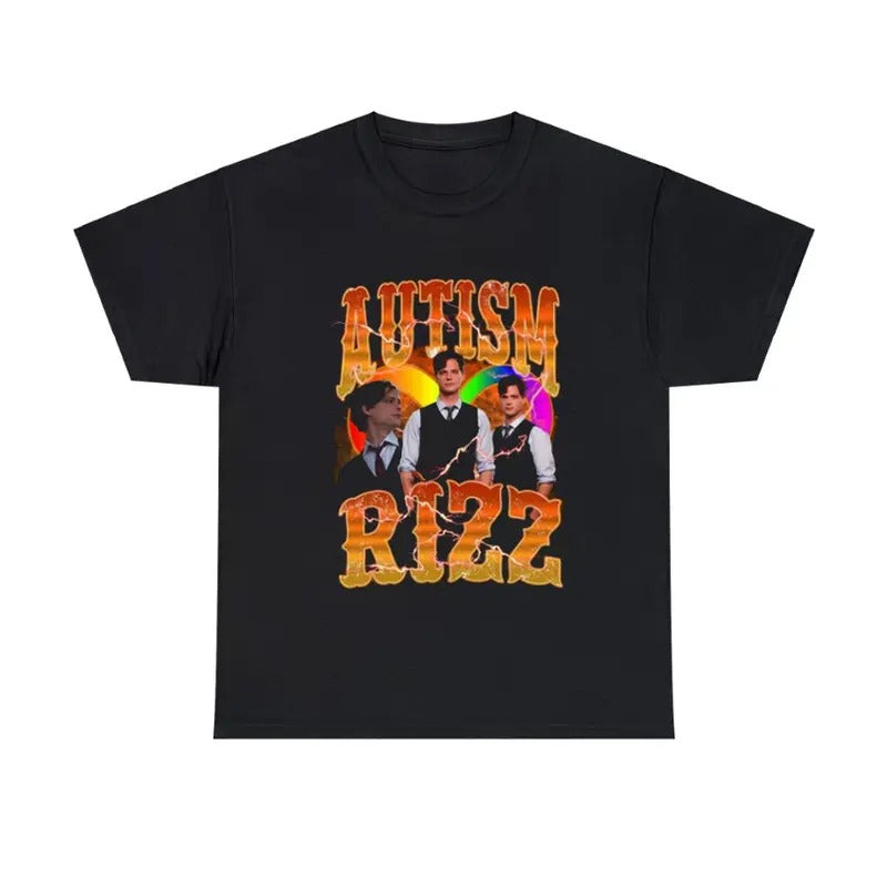 Autism Rizz Spencer Reid Vintage Shirt, Criminal Minds Fan Gift, Matthew Gray Gubler Shirt, Dr Spencer Reid Shirt Menswear T-Shirt