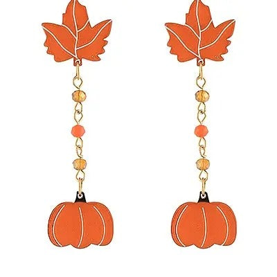 Autumn Is Here Dangle Earrings T-Shirts, Hoodie, Sweatshirt | DripVista.com